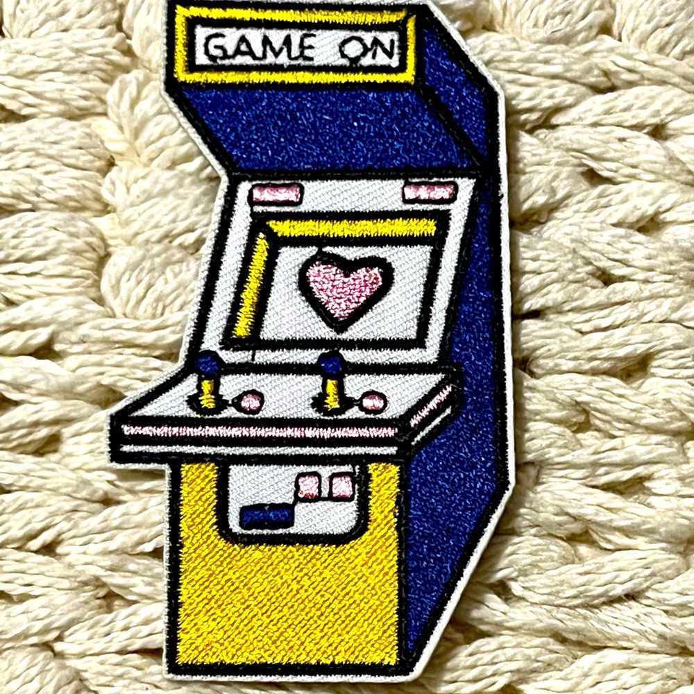 Game On Retro Video Game Patch